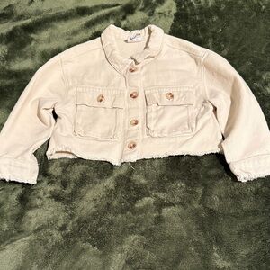 Wonder Nation Off-White Kids Jean Jacket